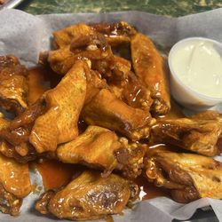 A' Amor'e Pizzeria Grill & Pub - Medium buffalo chicken wings our favorite with blue cheese!