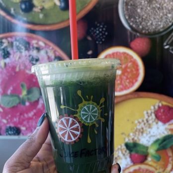 Juice Factory - Get the green juice with the Spiriulina in it.!! - Juice Bars & Smoothies Near Me - Kennesaw, Georgia
