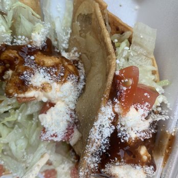 La Tapatia Market - My potato taco and two rolled chicken tacos - Imported Food Near Me - Stockton, California La Tapatia Market - My potato taco and two rolled chicken tacos - Imported Food Near Me - Stockton, California