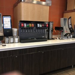 McDonald's - Messy, employees, kids, milling on the pleading of the manager...  many half complete jobs.