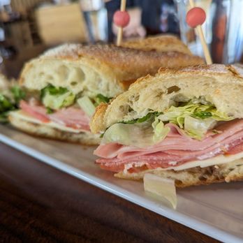 Evergreen Bread & Cocktail Lounge - Spicy Italian on Baguette - Bakeries Near Me - Evergreen, Colorado Evergreen Bread & Cocktail Lounge - Spicy Italian on Baguette - Bakeries Near Me - Evergreen, Colorado