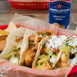 East Beach Tacos - Fish and Shrimp tacos, grilled and fried