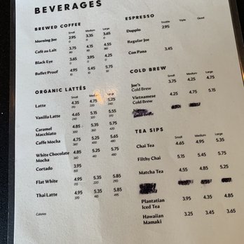 Local Joe - Drink menu - Coffee & Tea Near Me - Honolulu, Hawaii Local Joe - Drink menu - Coffee & Tea Near Me - Honolulu, Hawaii