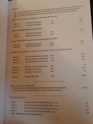 Menu photo 3 Beefroom61 Munich, BY