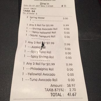 Fusha Sushi Bar - Mine and Steve's lunch!! What a deal! - Sushi Bars Near Me - Parsippany, New Jersey Fusha Sushi Bar - Mine and Steve's lunch!! What a deal! - Sushi Bars Near Me - Parsippany, New Jersey