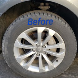 Big D Tire - Before and after pictures