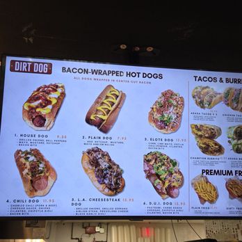 Dirt Dog - Menu - Hot Dogs Near Me - Las Vegas, Nevada Dirt Dog - Menu - Hot Dogs Near Me - Las Vegas, Nevada