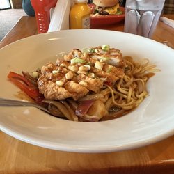 Spicy Thai Chicken Noodle Bowl