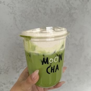 Moon Cha - Banana Ice Cream Matcha - Coffee & Tea Near Me - Huntington Beach, California Moon Cha - Banana Ice Cream Matcha - Coffee & Tea Near Me - Huntington Beach, California