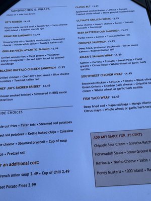 Menu photo 1 RP Adler's Pub & Grill Madison, WI Menu photo 1 RP Adler's Pub & Grill Madison, WI