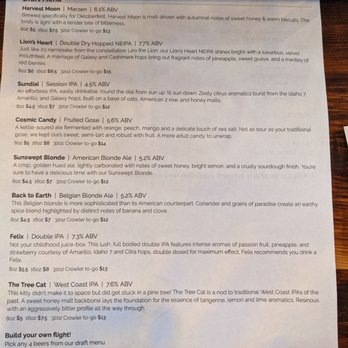 Spacecat Brewing - Draft menu 10/9/21 - Brewpubs Near Me - Norwalk, Connecticut