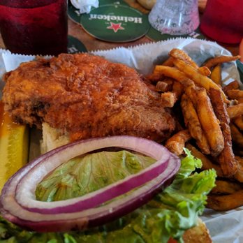 Squid Lips - Buffalo chicken sandwich - Seafood Near Me - Sebastian, Florida Squid Lips - Buffalo chicken sandwich - Seafood Near Me - Sebastian, Florida