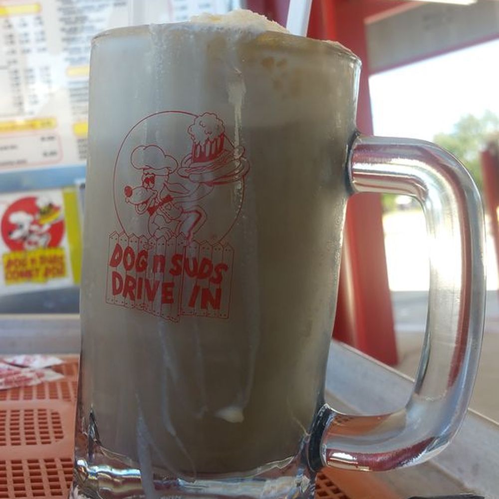 Dog N Suds - Super Root Beer Float. - Burgers Near Me - West Lafayette, Indiana