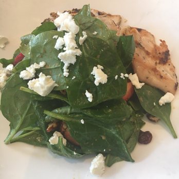 Mi Piace - Spinach salad with chicken - Italian Near Me - Pasadena, California