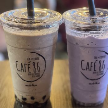 Cafe 86 - Koukie and ube milkshake - Desserts Near Me - Antioch, California