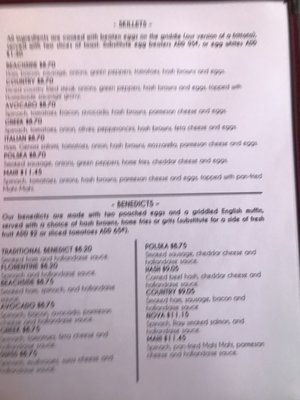 Menu photo 8 Beachside Cafe Indialantic, FL