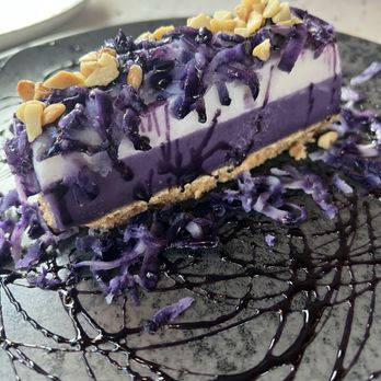 Olili - Okinawan Haupia "Mud" Bar  IG @WholeWellnessMamas - Desserts Near Me - Honolulu, Hawaii