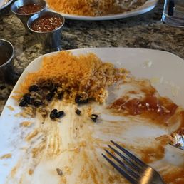 In the time it took between our orders I finished and had time to write this - red flag...read review for more In the time it took between our orders I finished and had time to write this - red flag...read review for more