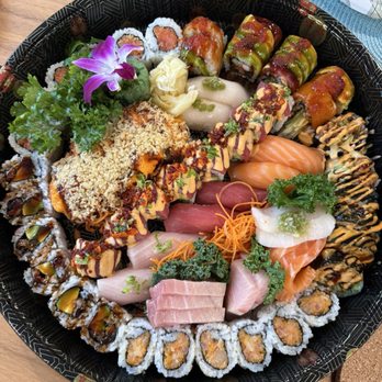 Sushi Kitchen - Party G 10 sashimi 8 sushi - Sushi Bars Near Me - Farmingdale, New York Sushi Kitchen - Party G 10 sashimi 8 sushi - Sushi Bars Near Me - Farmingdale, New York