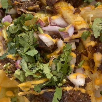 Blk Mkt Birria - One of the loaded fried don't quote me... "Birria Fries"? - Tacos Near Me - Houston, Texas Blk Mkt Birria - One of the loaded fried don't quote me... "Birria Fries"? - Tacos Near Me - Houston, Texas