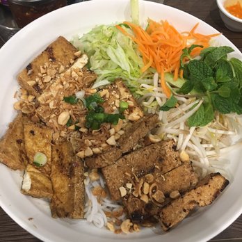 Love Pho Cafe - Grilled tofu with vermicelli. - Vietnamese Near Me - Oxnard, California Love Pho Cafe - Grilled tofu with vermicelli. - Vietnamese Near Me - Oxnard, California