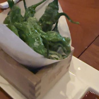 Matsuhisa - Shishito Peppers - Japanese Near Me - Vail, Colorado Matsuhisa - Shishito Peppers - Japanese Near Me - Vail, Colorado