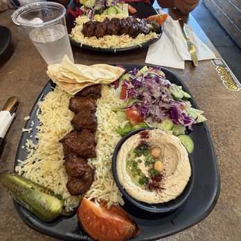 Kababstic Mediterranean Grill - Lamb kabab plate - Mediterranean Near Me - Arcadia, California Kababstic Mediterranean Grill - Lamb kabab plate - Mediterranean Near Me - Arcadia, California