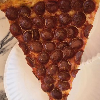 Nick's Pizza South Beach - Extra pepperoni slice - Pizza Near Me - Miami Beach, Florida