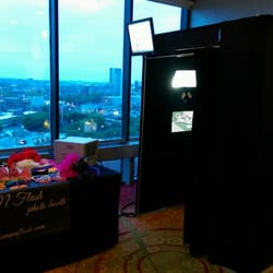 Snap N Flash Photo Booth - What a view from the 15th floor in Boston!