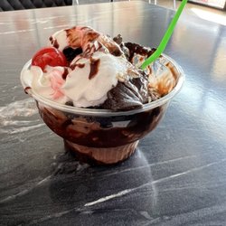 Kwality Ice Cream - Chocolate brownie sundae
