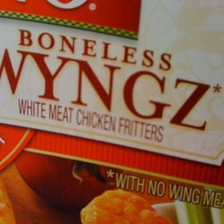 Kroger - Boneless wyngz, y'all! (No wing meat.)