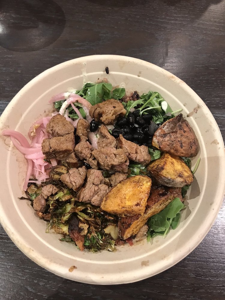 Tri tip steak bowl with ranch Yelp