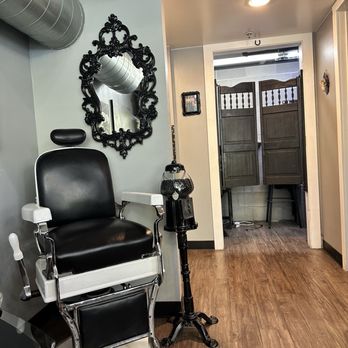 Arcane Hair Parlour - Waiting area super cool decor two levels I love it!! and the products they sell are top notch - Hair Salons Near Me - Phoenix, Arizona Arcane Hair Parlour - Waiting area super cool decor two levels I love it!! and the products they sell are top notch - Hair Salons Near Me - Phoenix, Arizona