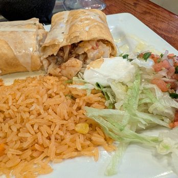 Los Altos - Seafood chimichanga - Mexican Near Me - Westerville, Ohio