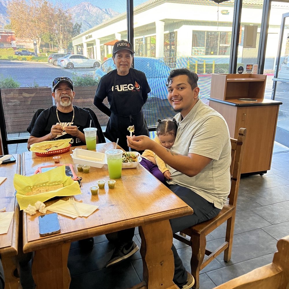 Fuego Cravings - Table and family - Mexican Near Me - Upland, California