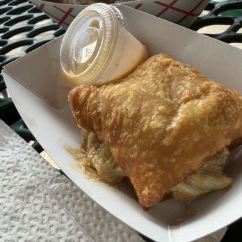 Loretta Authentic Pralines - Crap filled beignet - 8.5/10 - Candy Stores Near Me - New Orleans, Louisiana Loretta Authentic Pralines - Crap filled beignet - 8.5/10 - Candy Stores Near Me - New Orleans, Louisiana