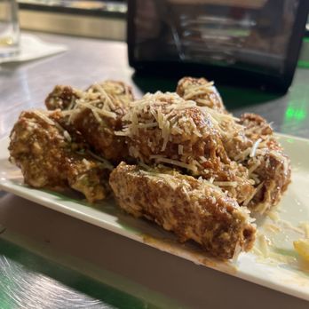 The Alibi Bar & Cafe - the best spicy garlic chicken wings ever. i do not even like wings and now i am 1,500 miles away and need more. - Sports Bars Near Me - Homer, Alaska The Alibi Bar & Cafe - the best spicy garlic chicken wings ever. i do not even like wings and now i am 1,500 miles away and need more. - Sports Bars Near Me - Homer, Alaska