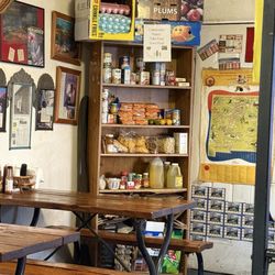 El Farolito Restaurant - Luv this idea for a community pantry