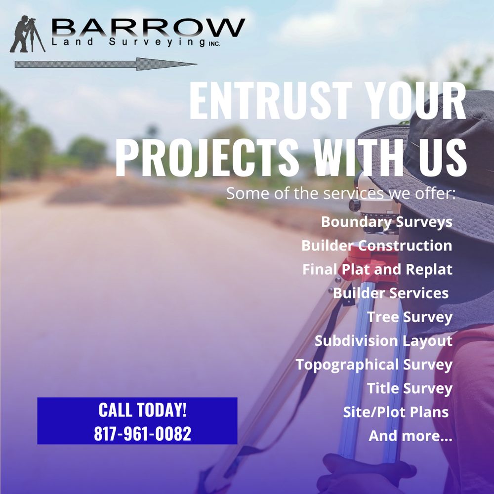 BARROW LAND SURVEYING Updated September 2024 3970 Sandshell Dr, Fort Worth, Texas Land