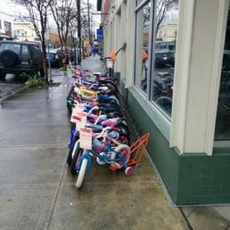 Kids bikes in the "as is" section
