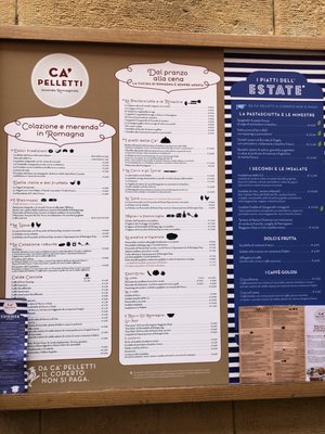Menu photo 3 Ca' Pelletti Bologna, BO
