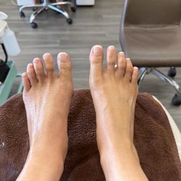 French Tip Pedicure