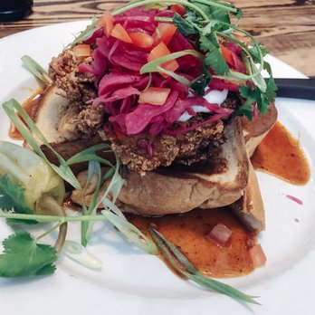 Jam Cafe - Chicken French Toast. - Breakfast & Brunch Near Me - Victoria, British Columbia