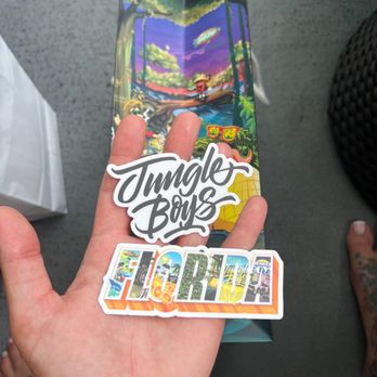 Jungle Boys North Miami Beach Dispensary - Complimentary stickers - Cannabis Clinics Near Me - North Miami Beach, Florida Jungle Boys North Miami Beach Dispensary - Complimentary stickers - Cannabis Clinics Near Me - North Miami Beach, Florida