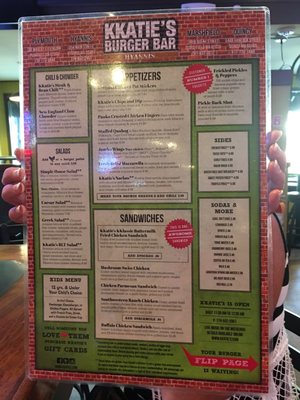 Menu photo 5 KKatie's Burger Bar Hyannis, MA