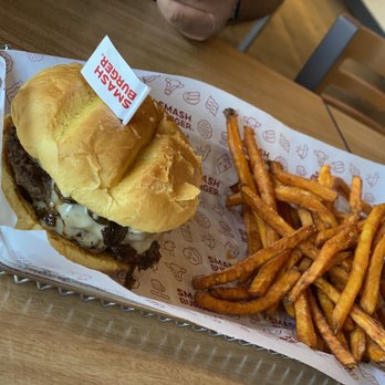 Smashburger - Truffle Mushroom Swiss Burger - Fast Food Near Me - Nampa, Idaho