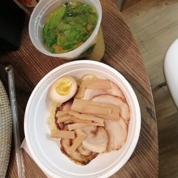 Tadamasa - black garlic oil ramen - take out pack - Ramen Near Me - Union City, California