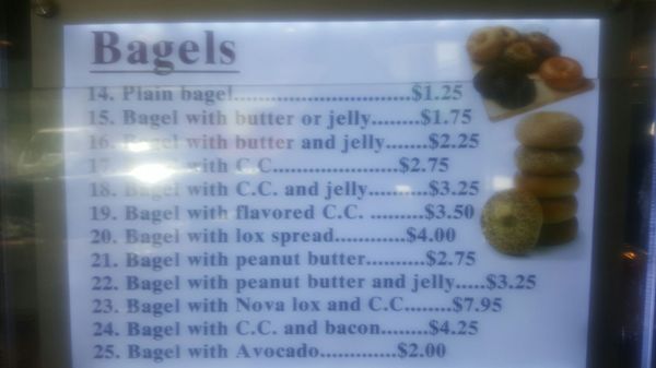 Menu photo 2 Cascade Cafe New York, NY