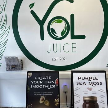 YOL Juice Market - Wall sign - Juice Bars & Smoothies Near Me - Decatur, Georgia YOL Juice Market - Wall sign - Juice Bars & Smoothies Near Me - Decatur, Georgia