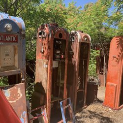Classical Gas Museum - Gas pump graveyard - more than we could count!